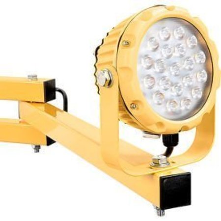 Global Equipment LED Dock Light, 40W, 4900 Lumens, 5000K, On/Off Switch, with 40"L Arm 761245
